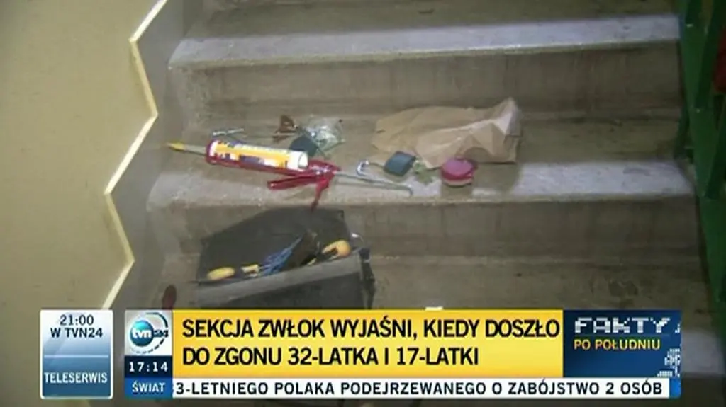 Reporter TVN24 o strzelaninie w Sanoku