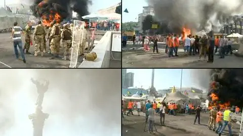 Reporter TVN24: Sytuacja na Majdanie się uspokaja