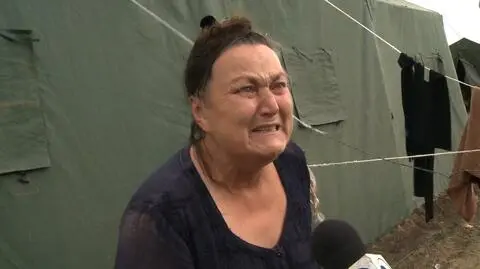 Reporter TVN24 w obozie dla uchodźców. "Jesteśmy nędzarzami", "potraktowali nas jak bydło"