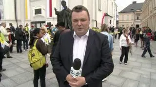 Reporter TVN24 z miasta rodzinnego Jana Pawła II