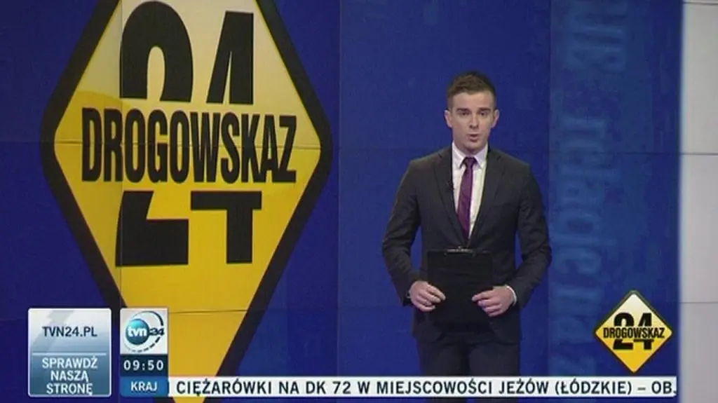 Reporterzy TVN24 obserwują sytuację na drogach