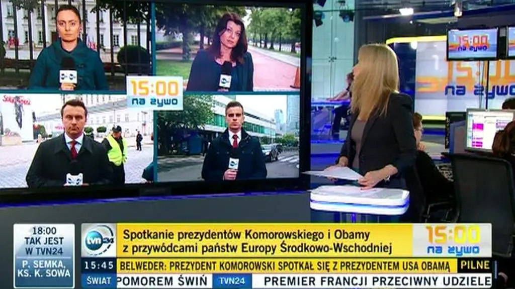 Reporterzy TVN24 podsumowują pierwsze godziny wizyty Obamy w Polsce 