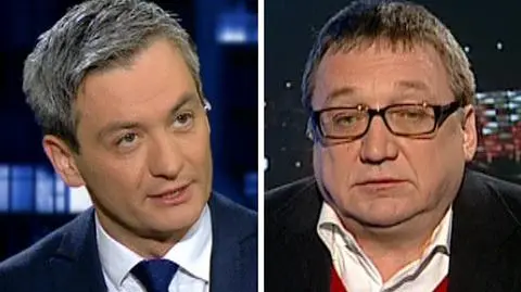 Robert Biedroń i Piotr Gadzinowski w Kropce nad i