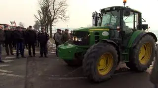 Rolnicy blokowali krajową „2”