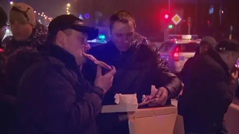 Rolnicy zostają na noc w Zakręcie. Na kolację pizza i pierogi