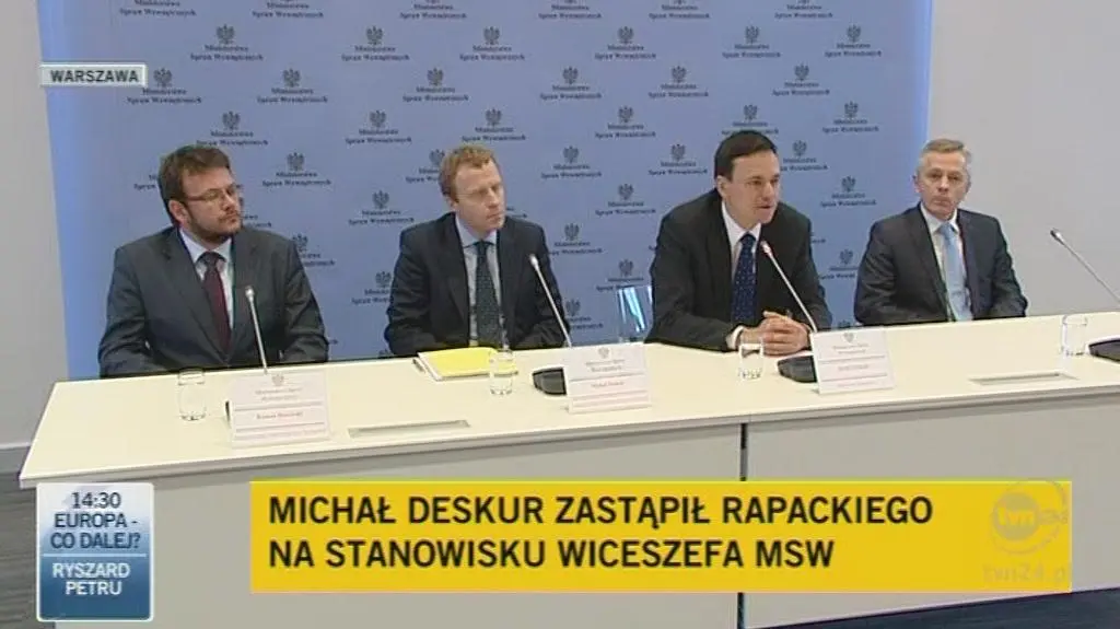 Roman Dmowski nowym wiceministrem (TVN24)
