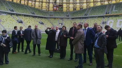 Rosjanie pod wrażeniem PGE Areny 