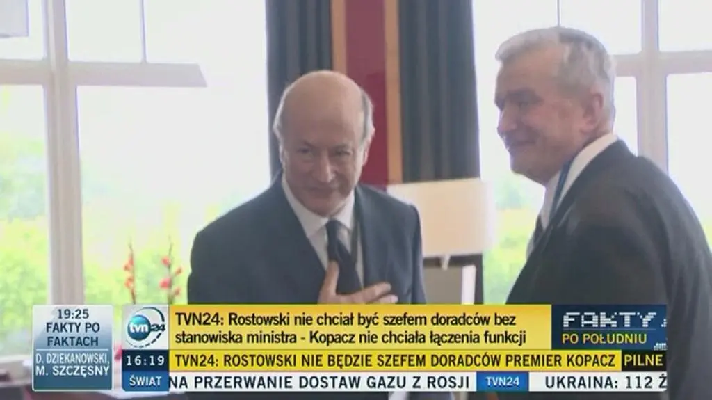 Rostowski nie chciał być szefem doradców bez stanowiska ministra