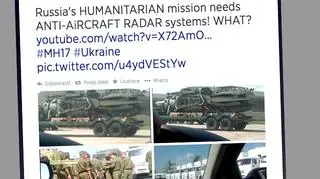Rosyjski konwój jedzie na Ukrainę