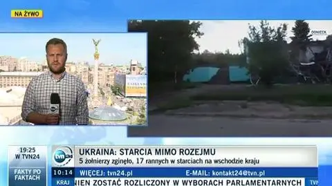 Rosyjski operator został ranny podczas ostrzału autobusu z matkami żołnierzy z jednostki wojskowej w Doniecku
