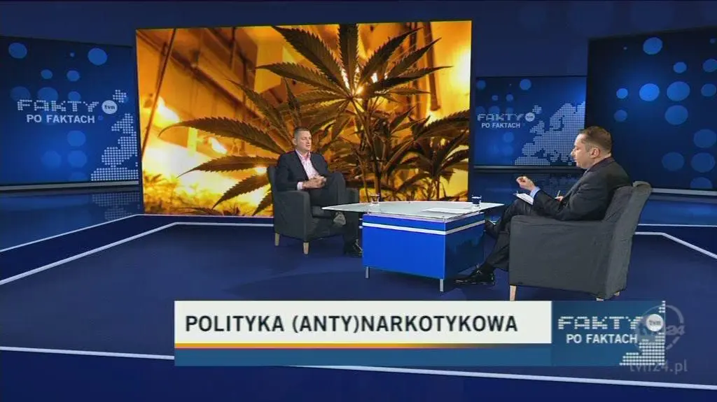 Rozenek: Marihuany nie da się przedawkować (TVN24)