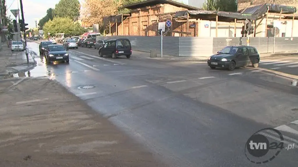 Rozkopana ullica Żelazna