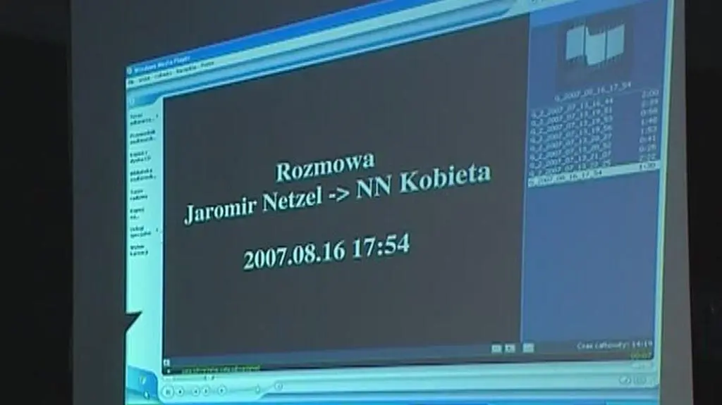 Rozmowa IX, Netzla z nieznaną kobietą, 16 sierpnia