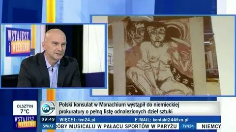 Rozmowa o kolekcji sztuki zdegenerowanej znalezionej w Monachium