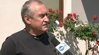 Rozmowa reportera TVN24 z Krzysztofem Wielickim