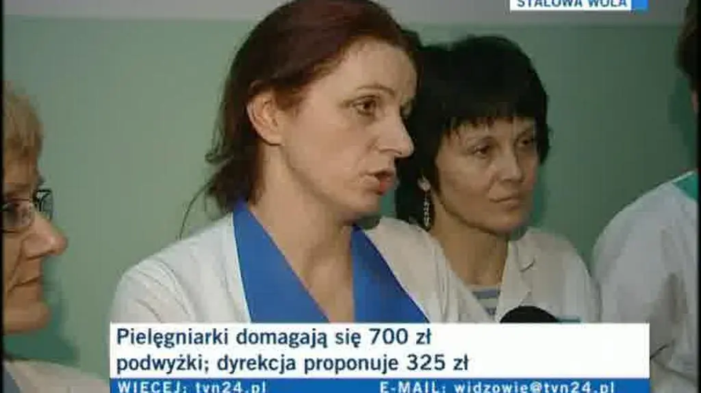 Rozmowa z pielęgniarkami w Stalowej Woli