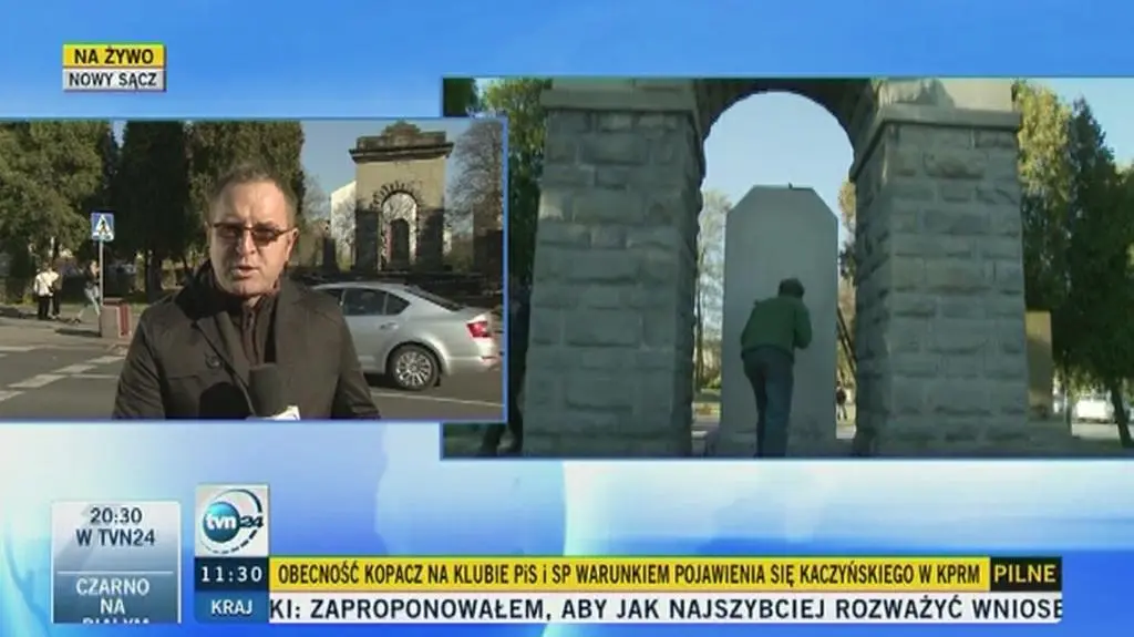 Runął pomnik chwały Armii Czerwonej w Nowym Sączu