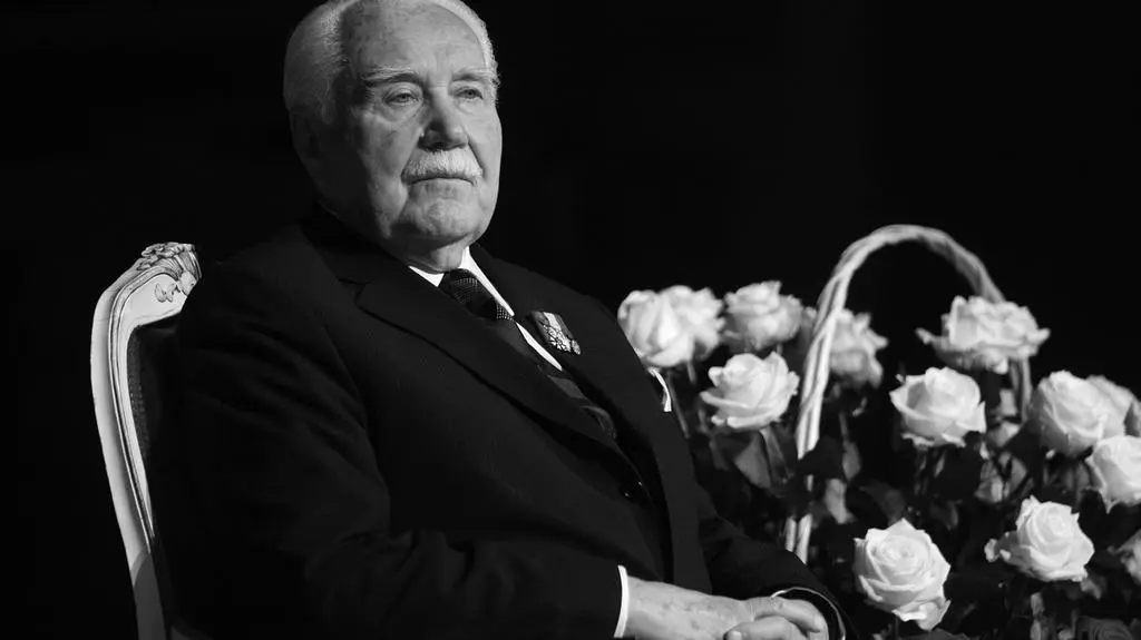 Ryszard Kaczorowski, były prezydent RP (TVN24)