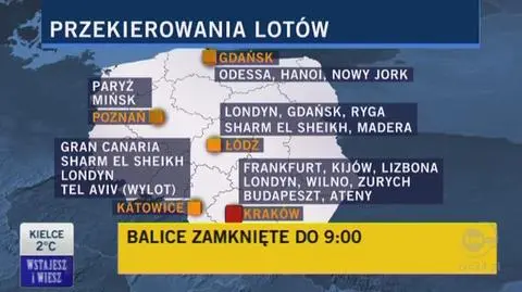 Rzeczniczka krakowskiego lotniska o sytuacji