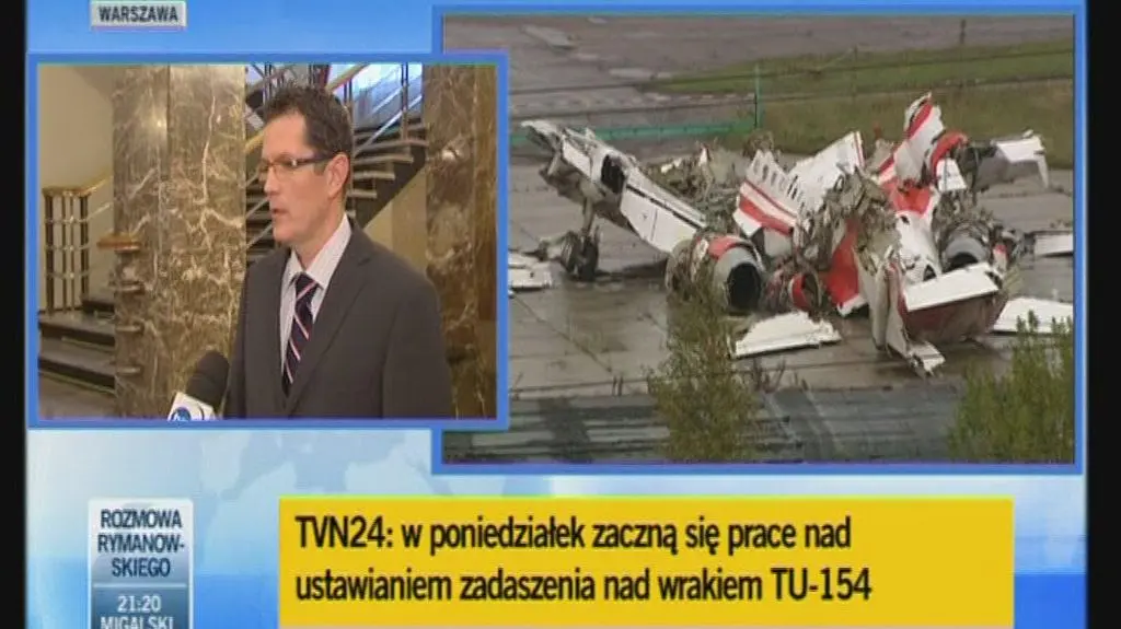Rzecznik MSZ Marcin Bosacki o przykryciu wraku