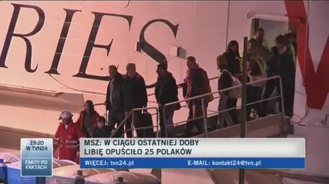 Rzecznik MSZ o ewakuowanych Polakach (TVN24)