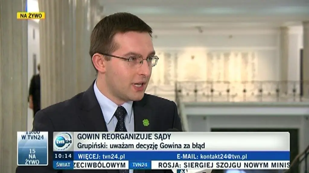 Rzecznik PSL o słowach Grupińskiego
