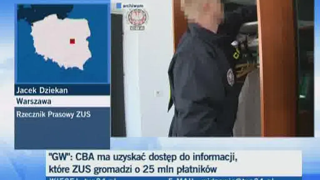 Rzecznik ZUS o porozumieniu z CBA