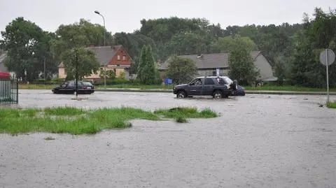 Rzeka co roku zalewa Olszynę Dolną