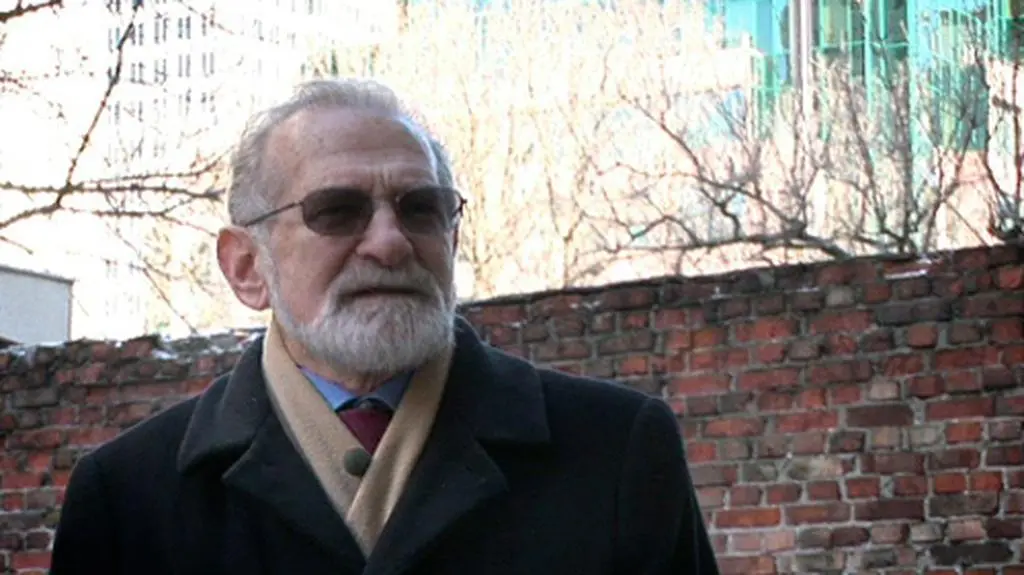 Ś.p. Bornisław Geremek wspominał spacery z Markiem Edelmanem po terenach getta warszawskiego