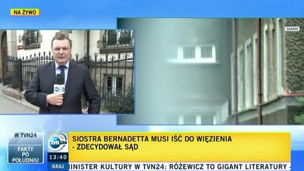 Sąd zdecydował: siostra Bernadetta idzie do więzienia