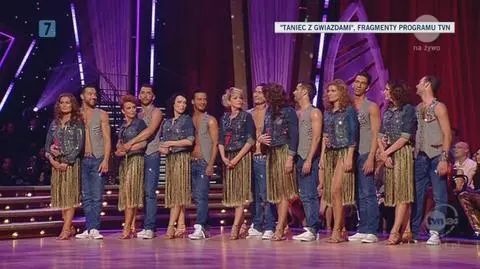 Salsa w wykonaniu pań - uczestniczek 13. edycji "TzG" (TVN)