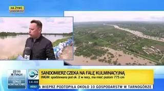 Sandomierz gotowy na falę wezbraniową