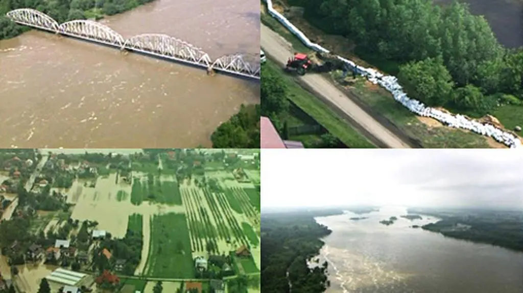 Sandomierz pod wodą