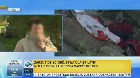 Sąsiedzi o pijanej ciężarnej 