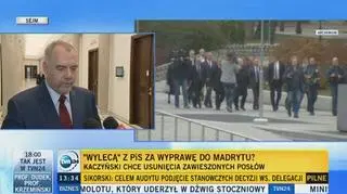 Sasin o "aferze madryckiej": jest mi przykro