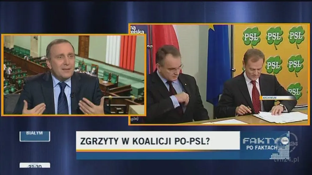 Schetyna ocenił współpracę koalicjantów (TVN24)