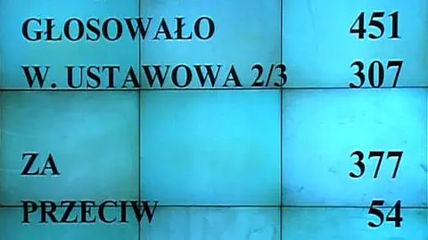 Sejm zdecydował o samorozwiązaniu