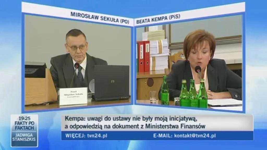 Sekuła pyta Kempę o wykształcenie