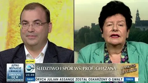 Senyszyn ostro o Chazanie: Profesor złamał prawo