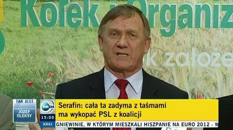 Serafin "wszystko dementuje"