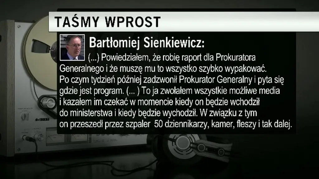 Sienkiewicz opowiada jak "ustawił sobie" Seremeta