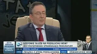 Sienkiewicz: w MSW nie działa tajna grupa. "Niech prokuratura to wyjaśni do dna" 