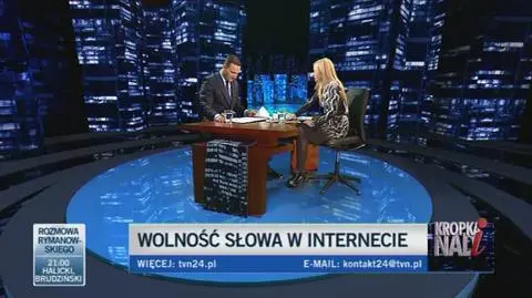 Sikorski czyta antysemickie komentarze