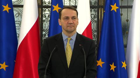 Sikorski o sprawie Borusewicza 