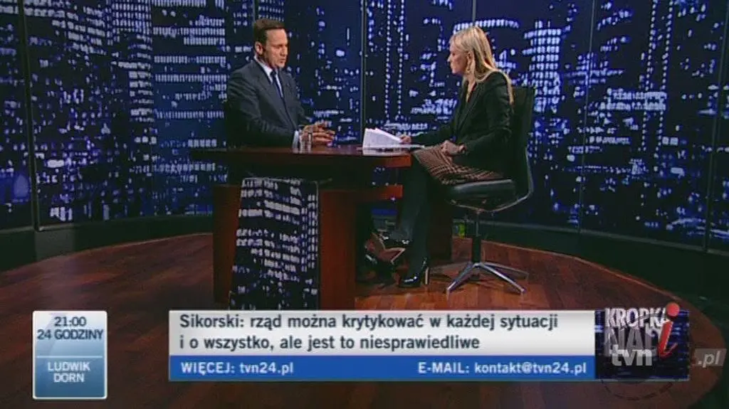 Sikorski o stosunkach z Rosją i Niemcami