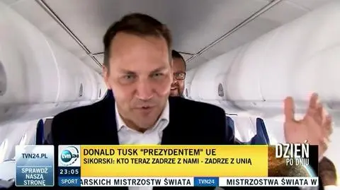 Sikorski o Tusku: Habemus Praesidentem Europae
