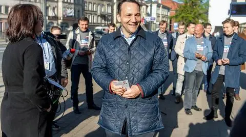 Sikorski ogłosił, że nie wystartuje w prawyborach prezydenckich w PO 
