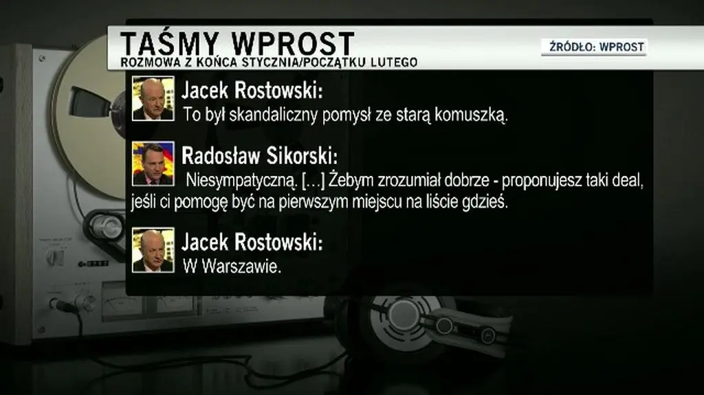 Sikorski, Rostowski i wyborczy "deal"