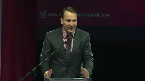 Sikorski: Sterem państwa musi rządzić odpowiedzialny człowiek