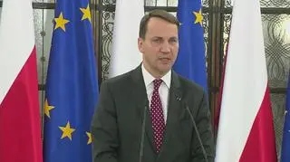 Sikorski: w sprawie słów Putina w Moskwie w 2008 r. zawiodła mnie pamięć